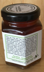 BEE Balanced - Cinnamon and Vanilla Bean Hemp Honey, 1080mg strength, 45 mg per teaspoon, 4 oz jar
